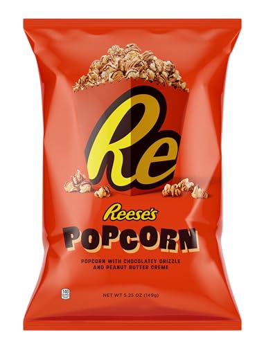 5.25oz Popcorn Drizzled in Peanut Butter and Chocolate Z46171