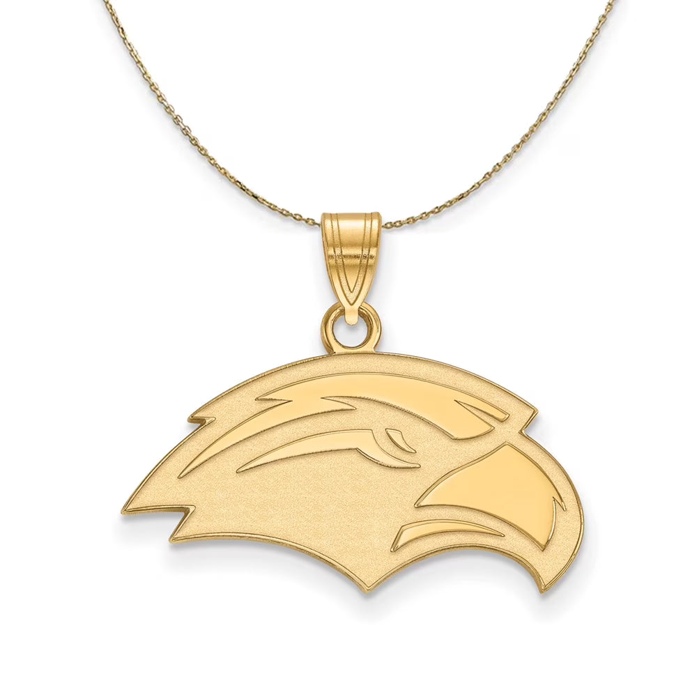 14k Yellow Gold Southern Miss Small Necklace - 20 Inch D336658