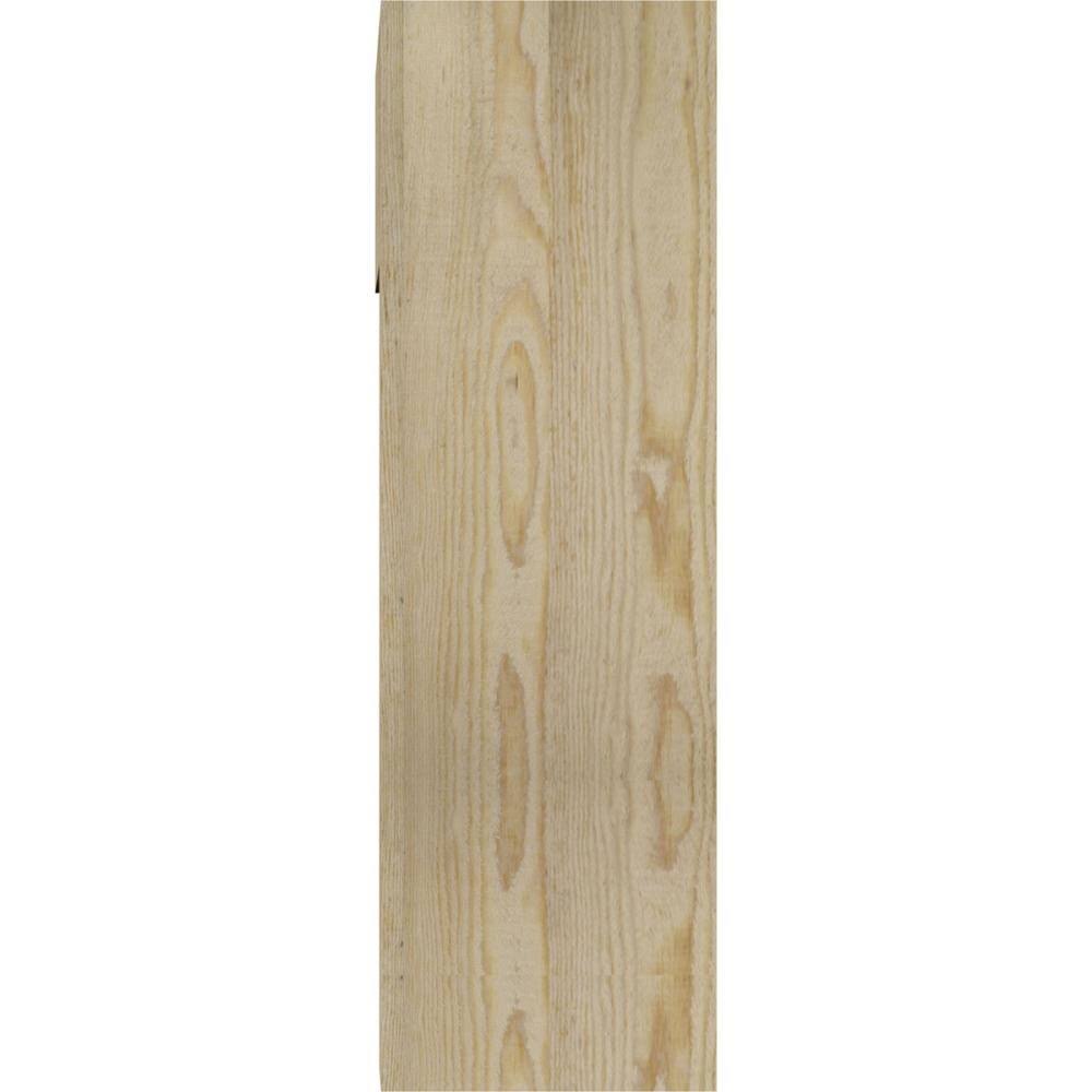 Rough Sawn Douglas Fir Bracket with Offset Brace N91310