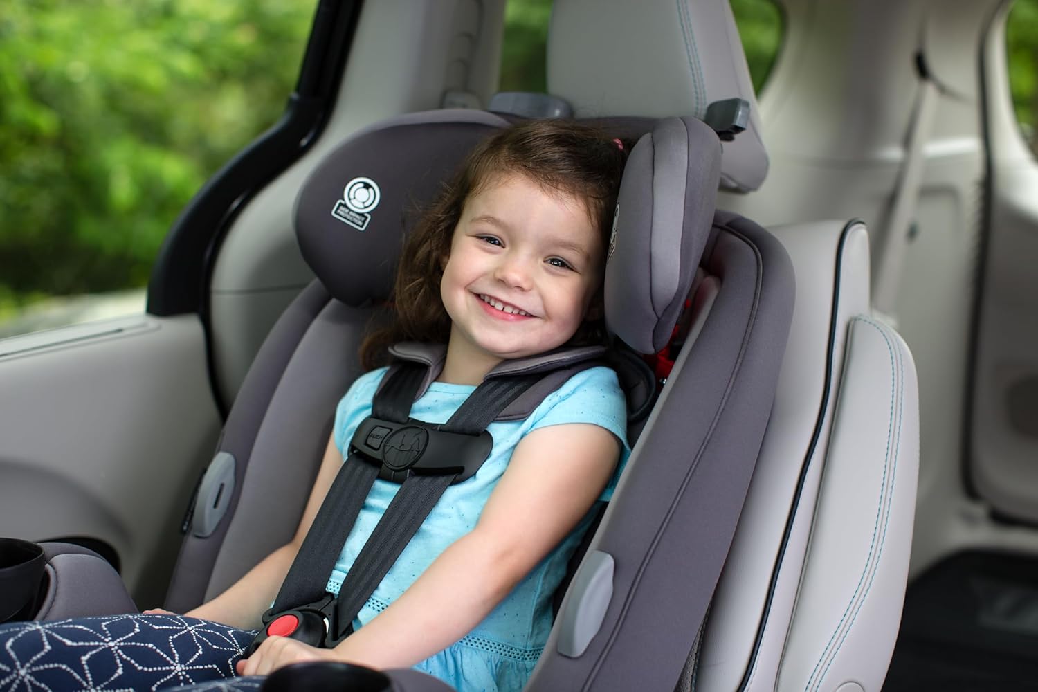 Convertible Car Seat, Rear-facing 5-40 pounds, Forward-facing 22-65 pounds, Belt-positioning booster 40-100 pounds M683