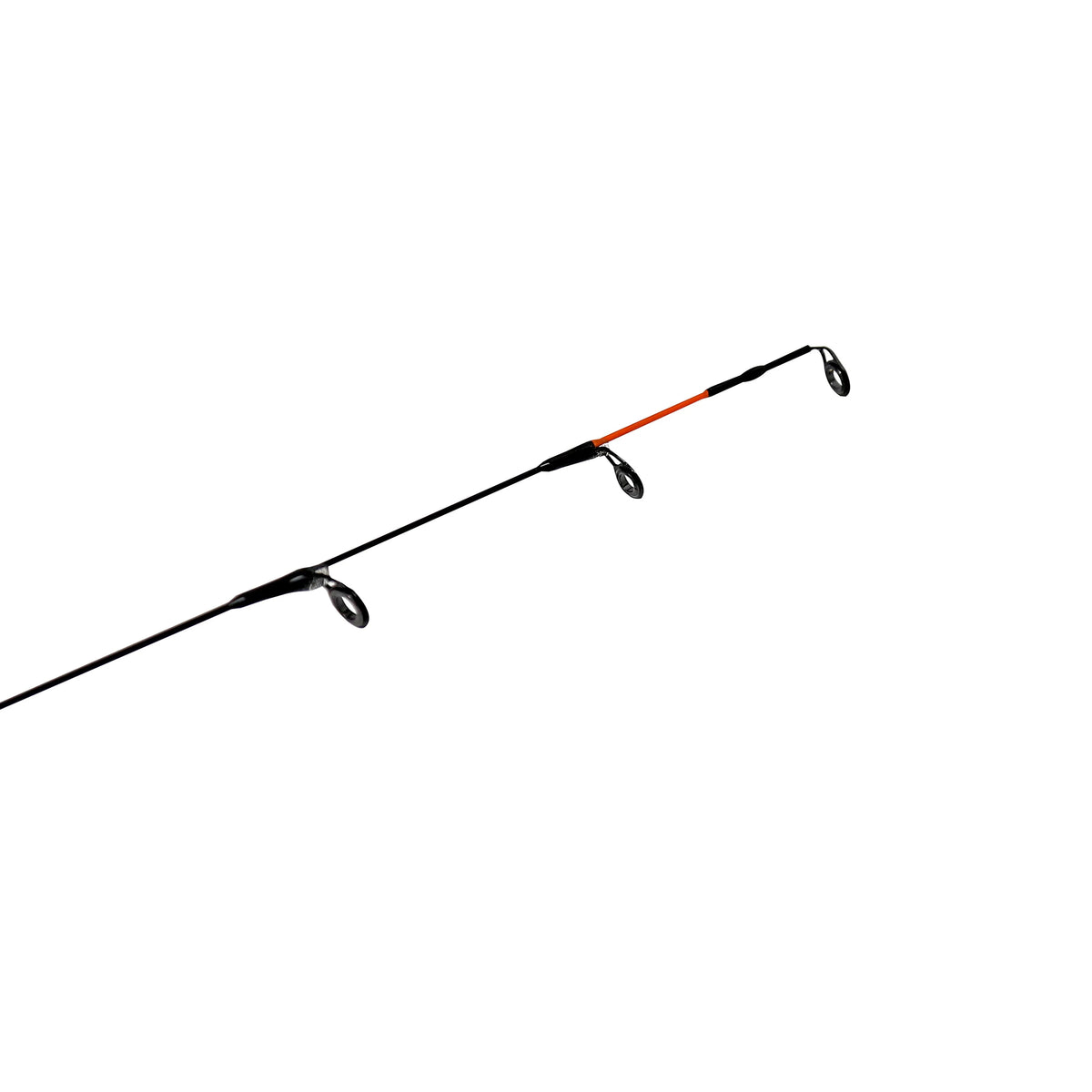 Solid Carbon Rod Ice Fishing Reel and Rod Combo with Aluminum Spool A689993