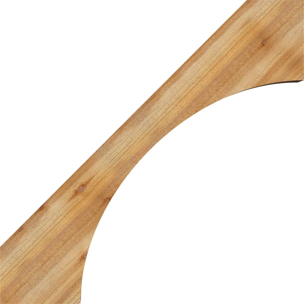 6x22W x 12x22D x 16x22H Rough Sawn Brace, Western Red Cedar D683