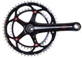 Black/Red 10 Speed Double Compact 34/50 Crankset 172.5mm W853