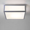 White Polished Chrome Square Bath Wall / Flushmount Light A598