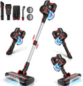 Cordless Stick Vacuum Cleaner with 22Kpa Suction, 40 Minutes Runtime, LED Powerhead, Black F55242