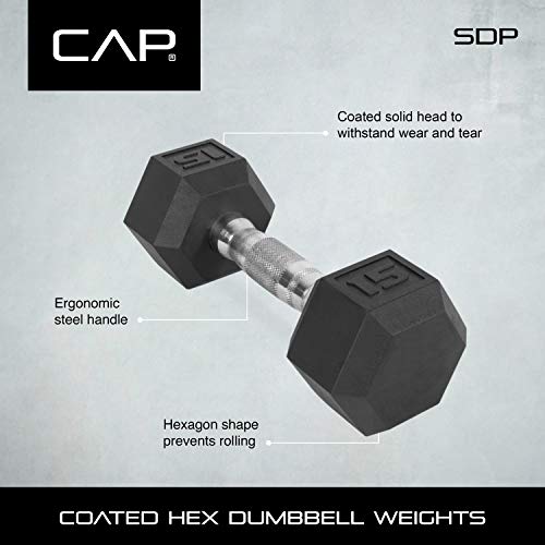 Coated Hex Dumbbell U762