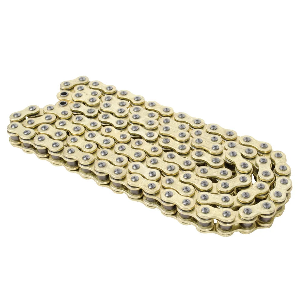 Gold Plated 520 X 114 X-Ring Motorbike Chain J847134