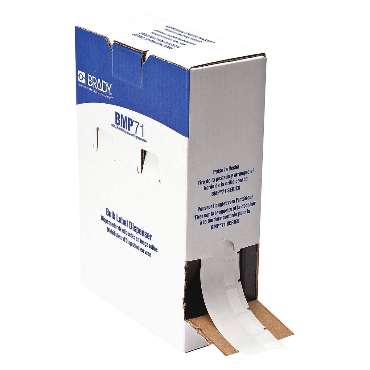 1.5 in H x 1 in W Label S9640