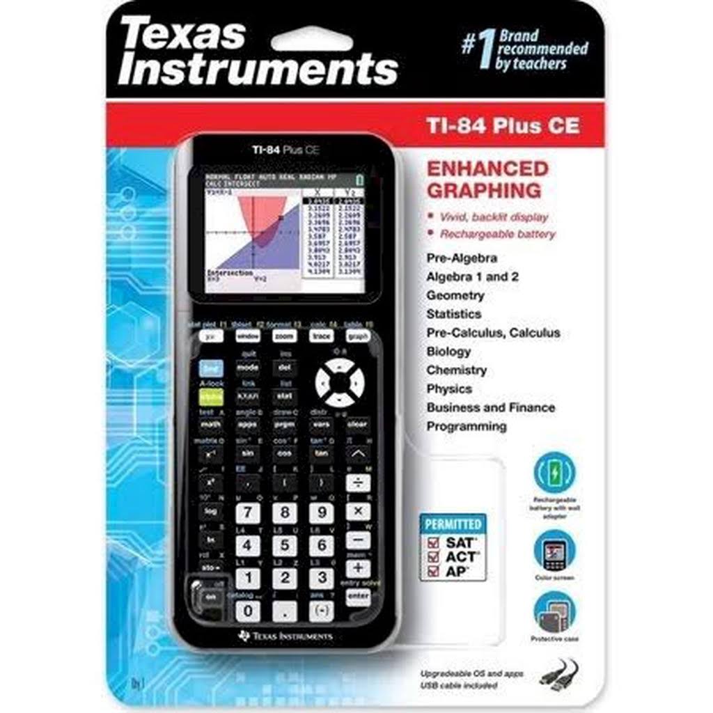 Black Graphing Calculator Q3642