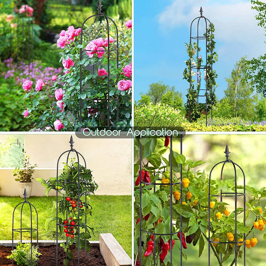 2 Pack 6ft Tall Garden Trellis Z97760