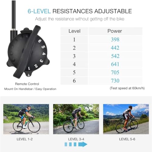 6 Gears Magnetic Bike Trainer Stand H86989