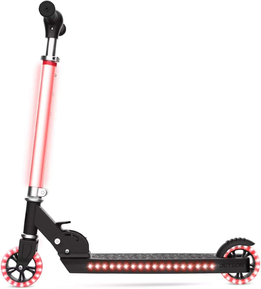 Black 2 Wheel Light-Up Scooter L24199