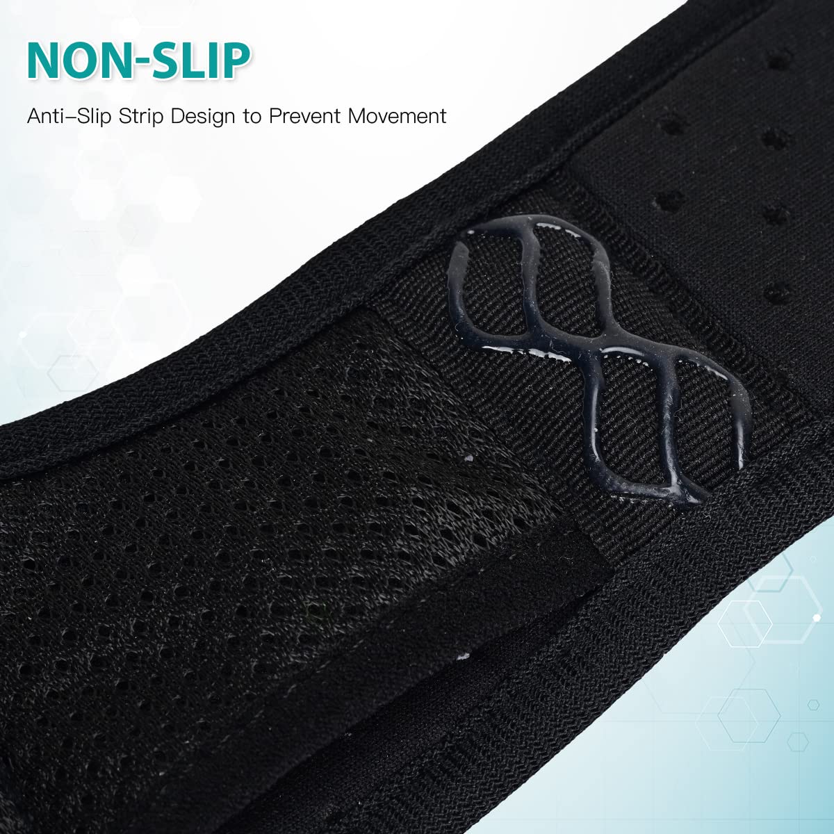 Hernia Belt Truss with Removable Compression Pads E712645