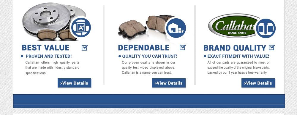 Brake Disc Rotors and Metallic Brake Pads G38639