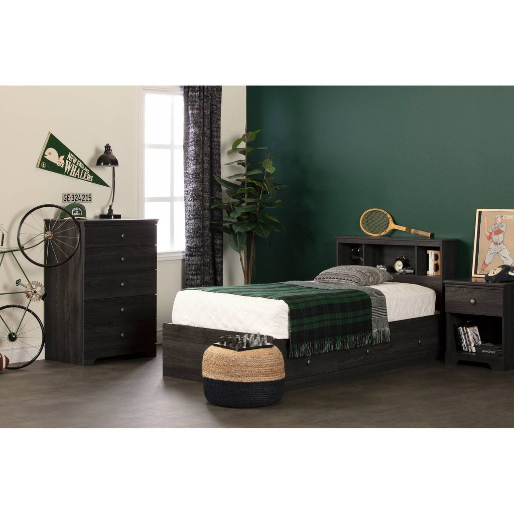 Gray Oak 5 - Drawer Chest D499158