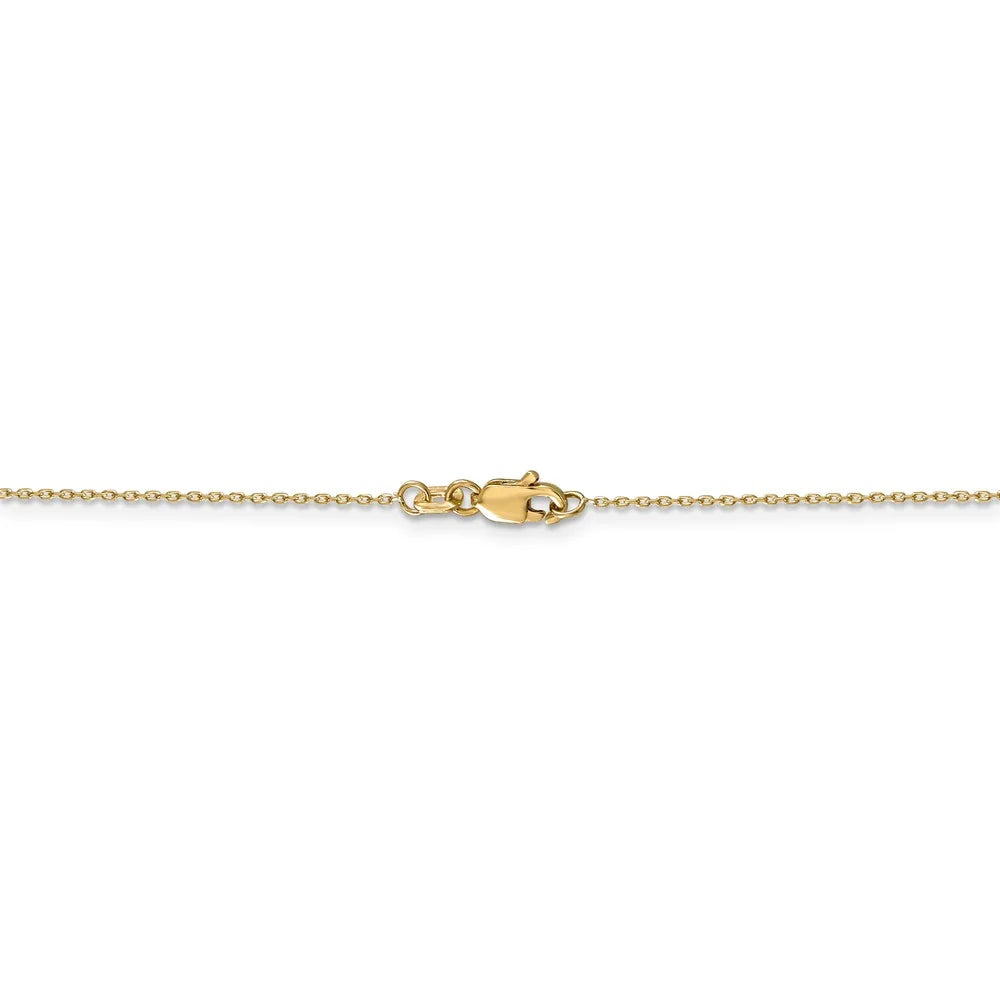 14k Yellow Gold Southern Miss Small Necklace - 20 Inch D336658