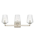 3 Light Vanity, Brushed Silver O16903