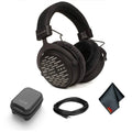 DT 1990 Pro Open Studio Headphones with Hard Case and 25ft Headphone Extension Cable V906345