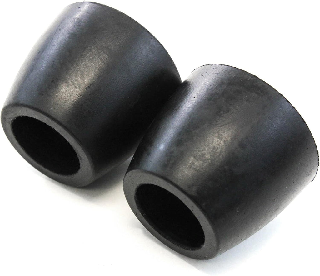 10 Rubber Bumpers Trailer Compatible with Ramp Door Truck 2 Inches Thick Cone Replacement Cargo Stop Pack of 2 T7273