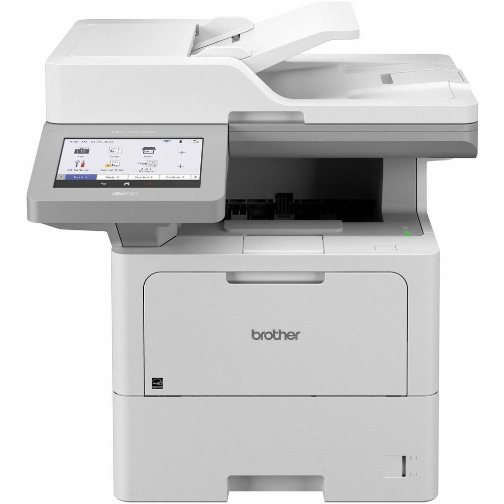 Wireless Laser Multifunction Printer Monochrome Copier Fax Printer Scanner 52 ppm Mono Print 1200 x 1200 dpi Print Automatic Duplex Print Color Flatbed Scanner M733