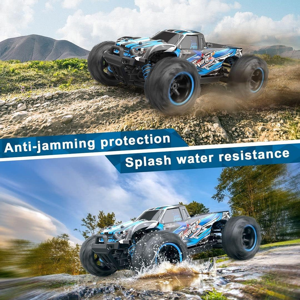 1:18 Scale 4WD RC Monster Truck with Two Rechargeable Batteries F398