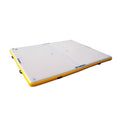 6-ft Yellow and White Inflatable Dock with Handles M778
