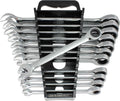 12pc Ratcheting Wrenches with Wrench Organizer, Pack of 2 V433470