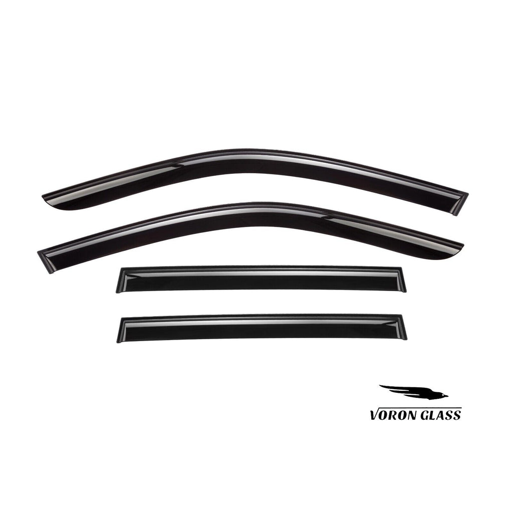 4 Pieces Glass Rain Guards for Subaru Forester B34286