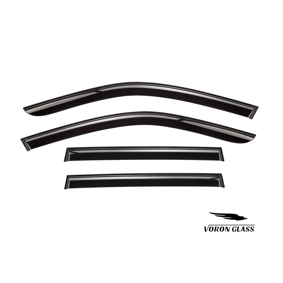 4 Pieces Glass Rain Guards for Subaru Forester B34286