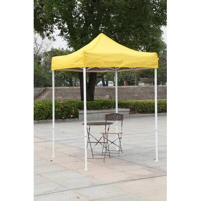 Yellow Steel Pop-Up Canopy C789