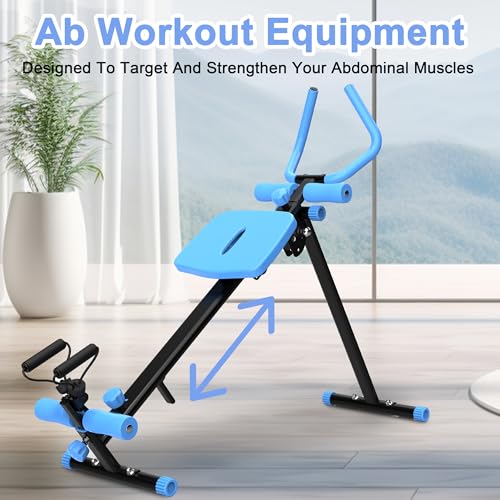 4-in-1 Exercise Equipment Rowing Machine Leg Press Machine Ab Glider Machine Roman Chair Z317012