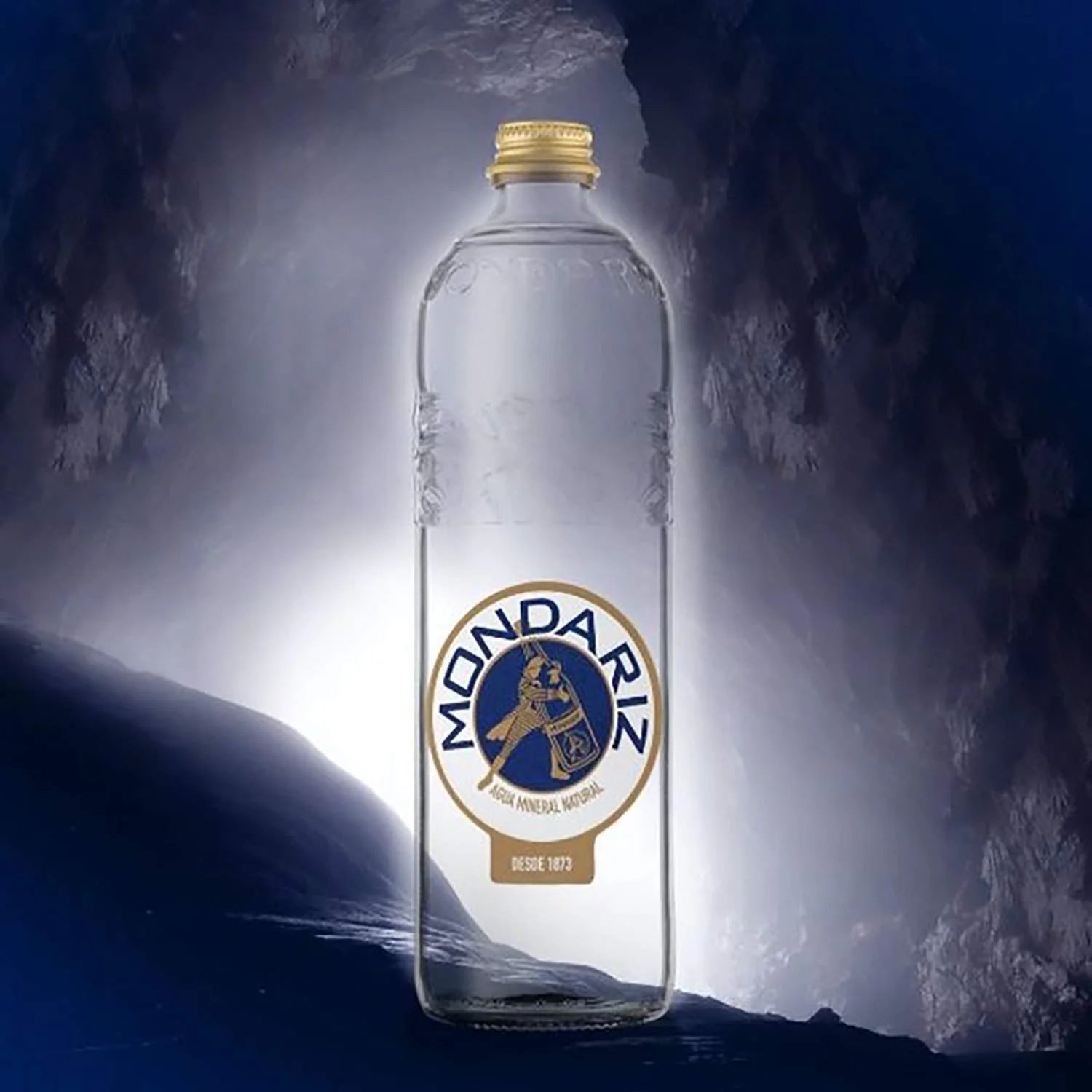 750 Ml Natural Mineral Water (12 Glass Bottles) M27157