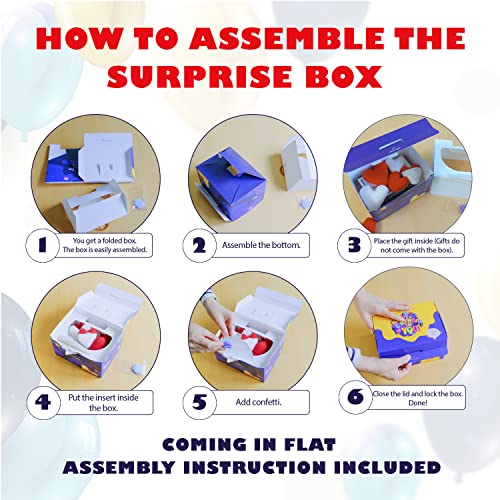 Exploding Confetti Gift Box G784202