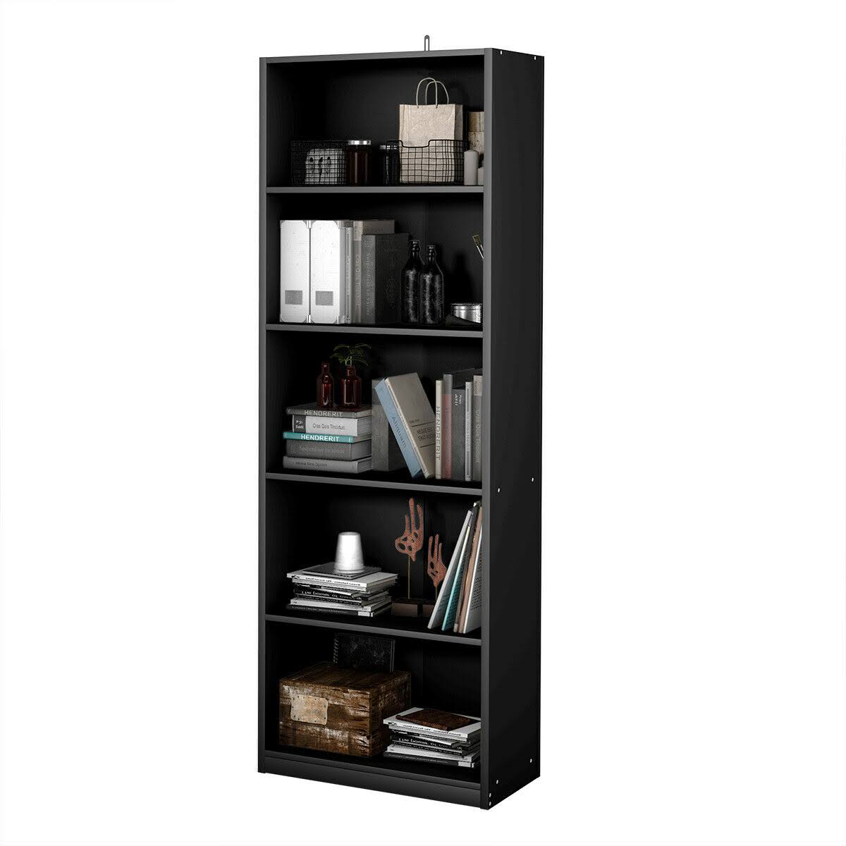 5 Tier Storage Shelf Bookcase J611