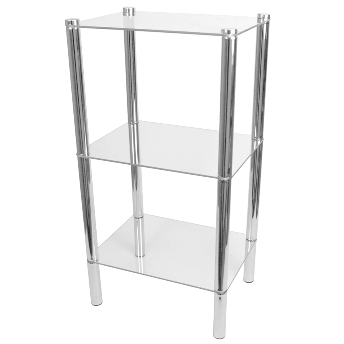 3 Tier Rectangle Shelf Shelving H2259