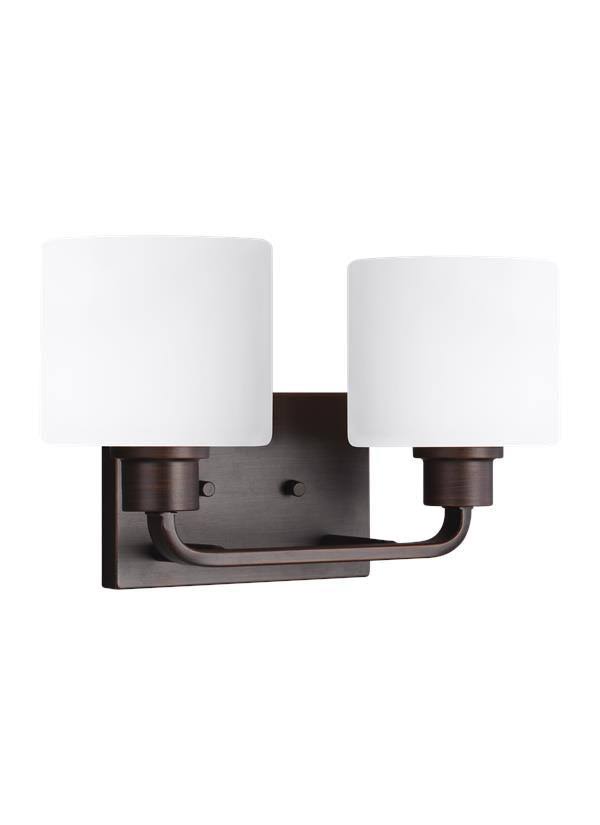 2-Light Wall/Bath Light Brushed Nickel I5650