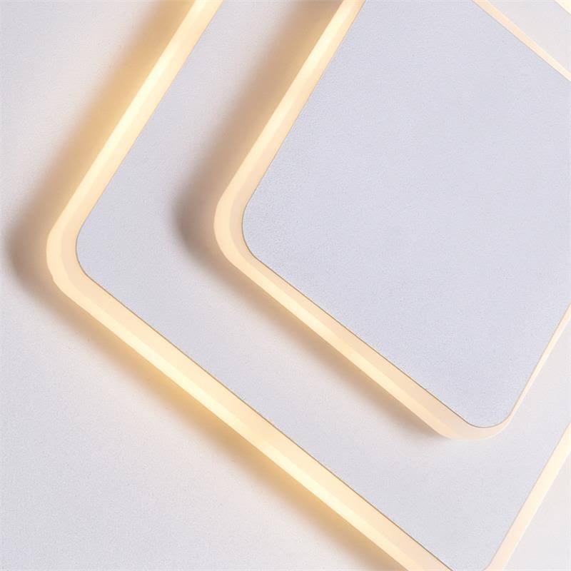 Matte White LED Sconce Y692