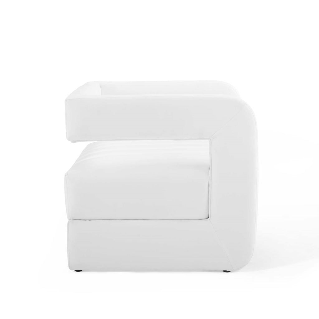 Tufted Performance Velvet Accent Armchair I75911