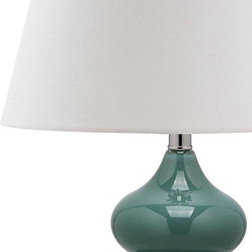 Marine Blue Double Gourd Glass Bedroom Lamp N6632