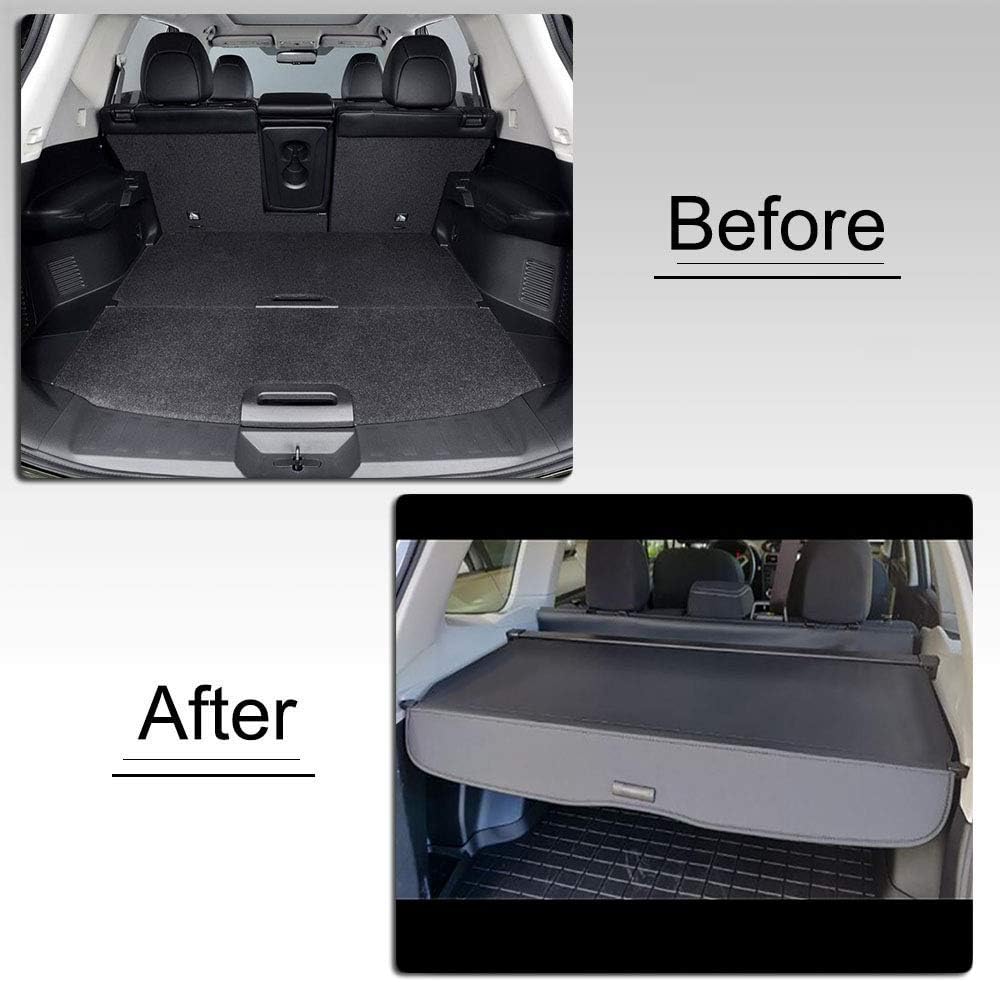 Retractable Cargo Cover for Subaru Forester Black Y984