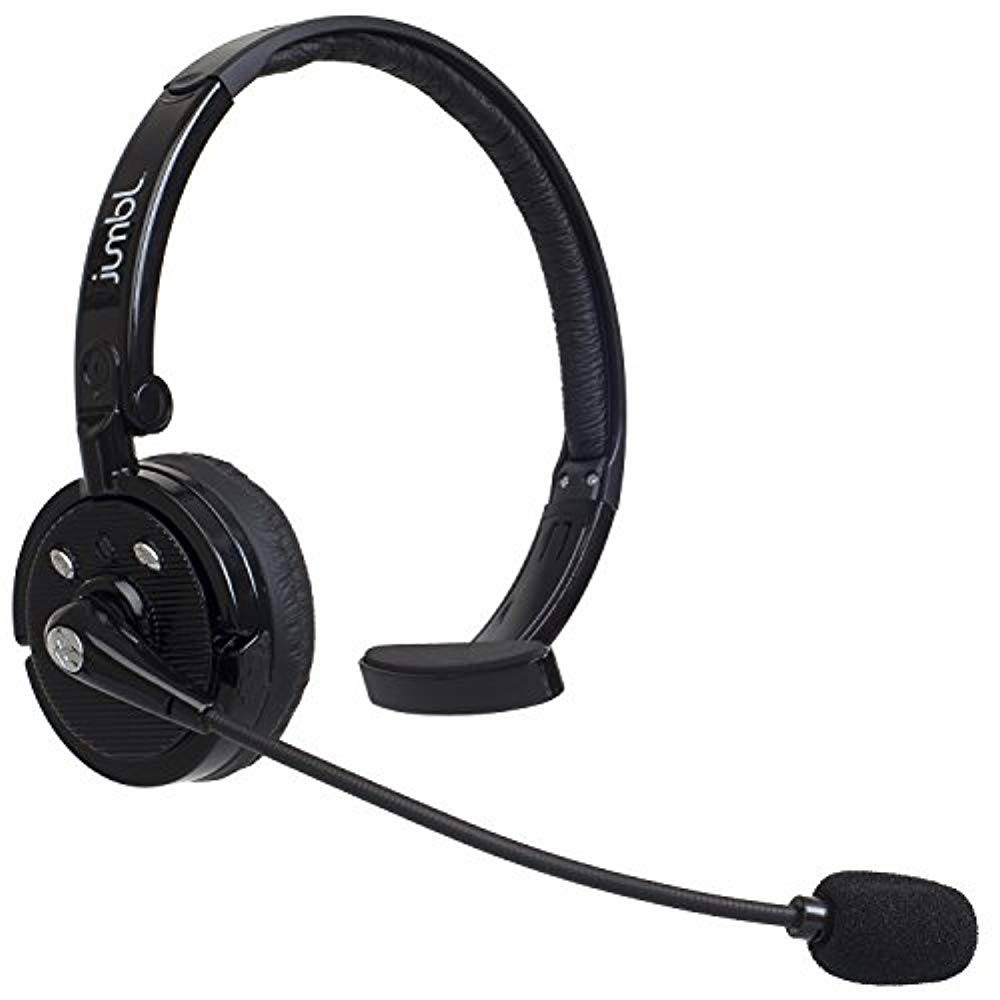 Over The Head Hands Free Truckers Wireless Bluetooth Headset E854338