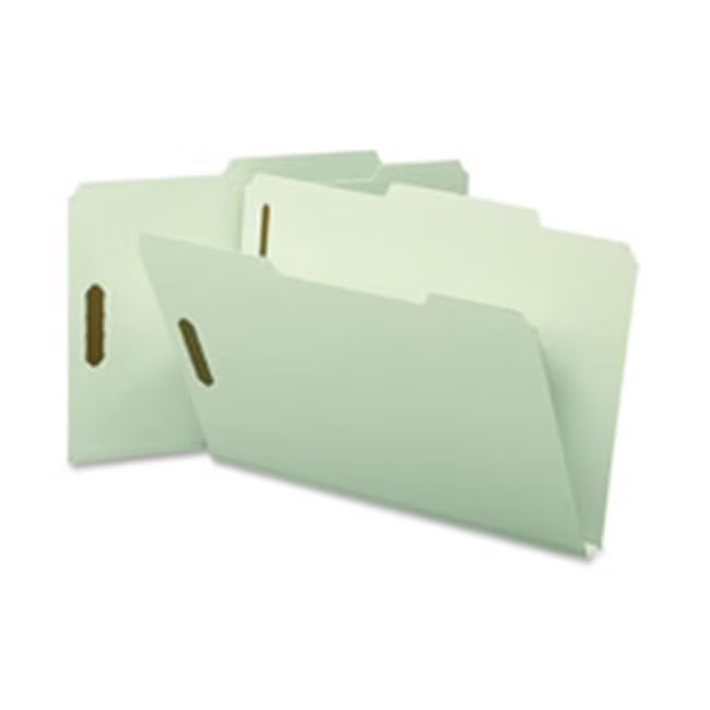 Pressboard Folder with Fasteners, 2in. Expansion, Letter Size F25102