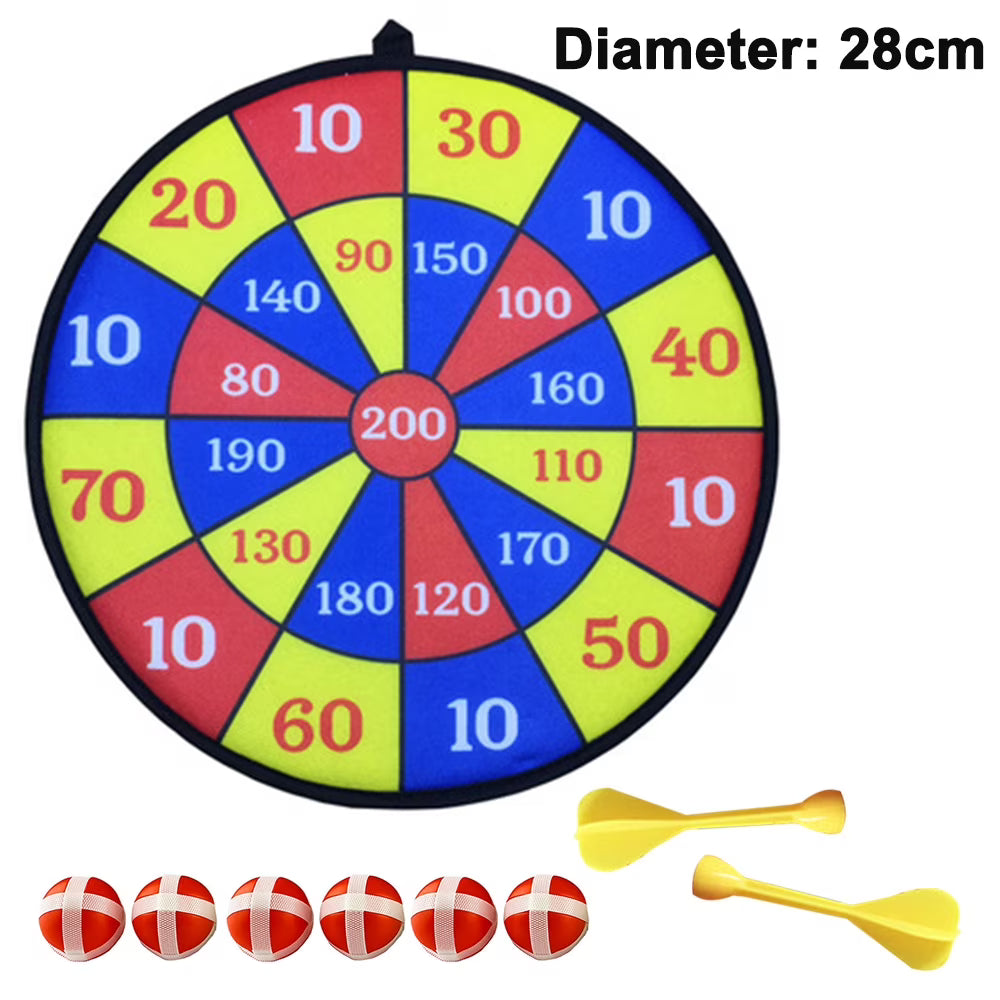 Large Fabric Dartboard with 6 Sticky Balls and a Hook B63933