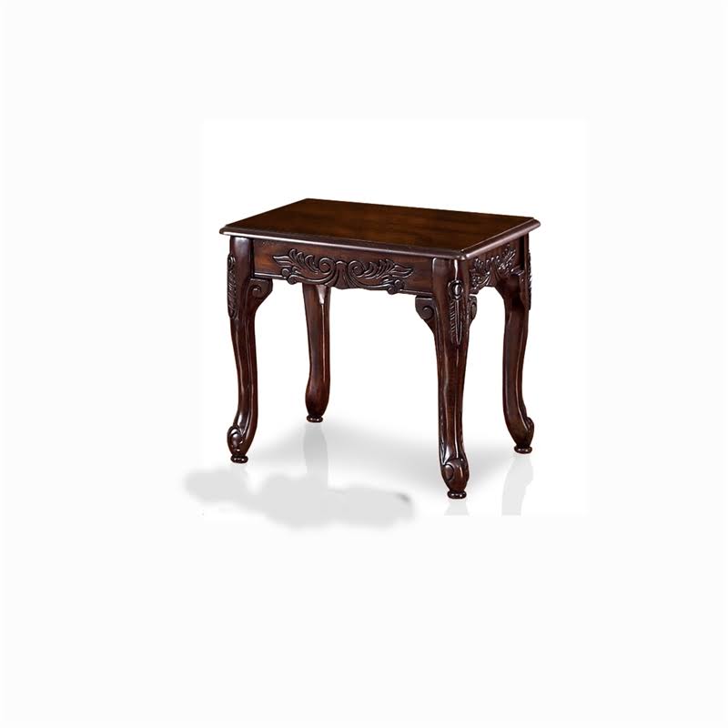 3 Piece Coffee Table Set in Dark Cherry E4935