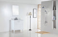 30 in. Single Sink Vanity with White Carrara Top U499837
