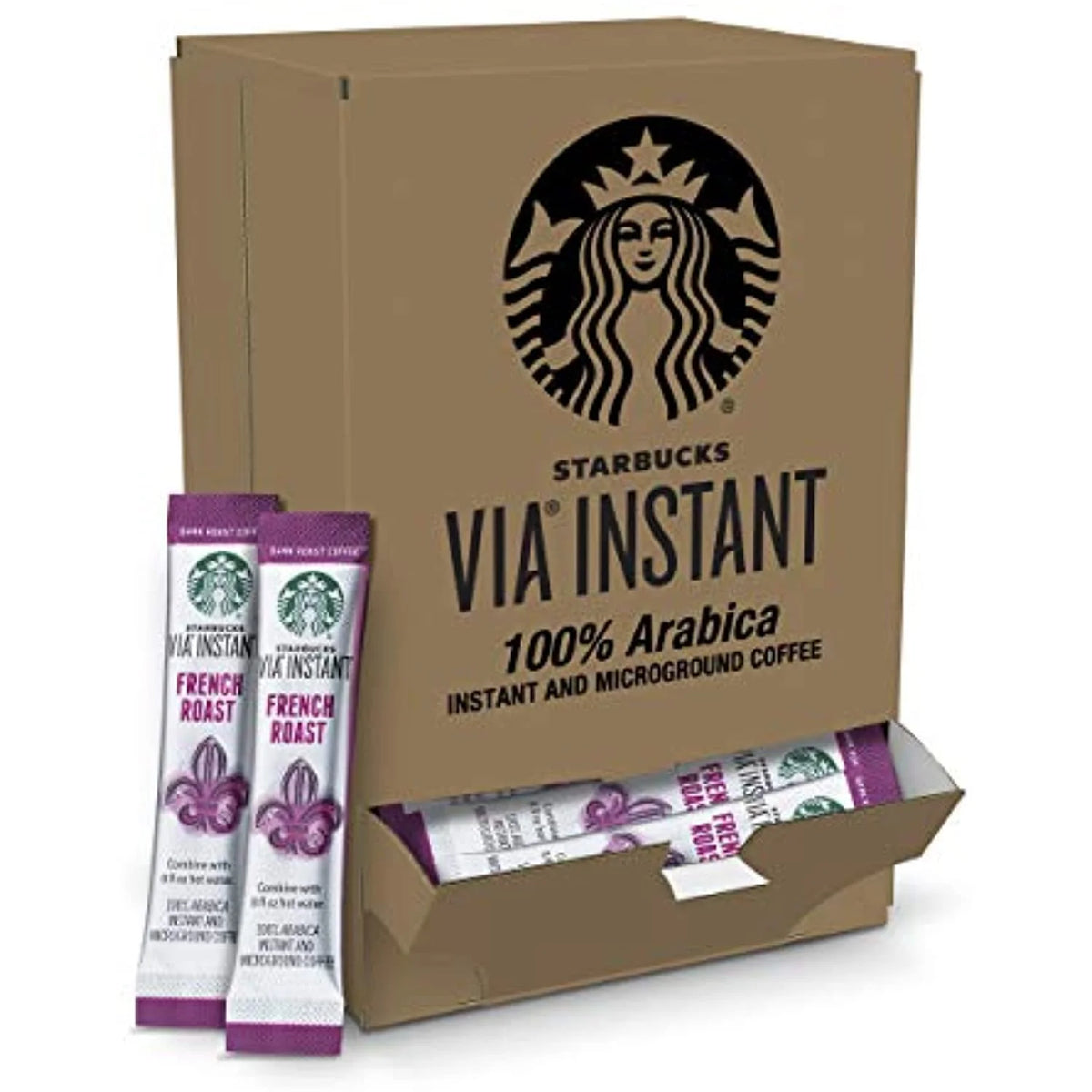 French Roast Instant Coffee 50 Count H5446