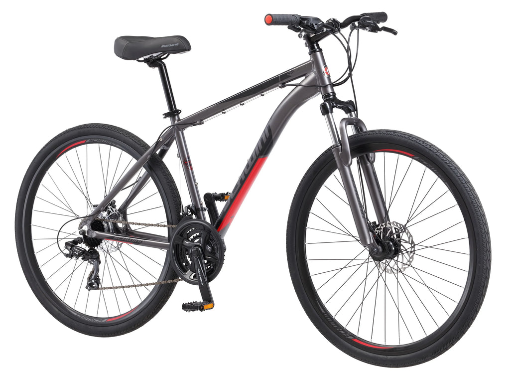 700c 21 Speed Grey Hybrid Bike L388089