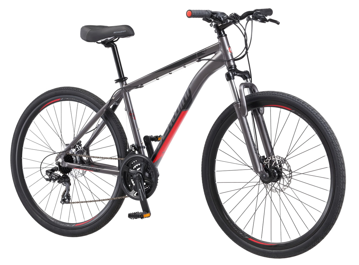 700c 21 Speed Grey Hybrid Bike L388089