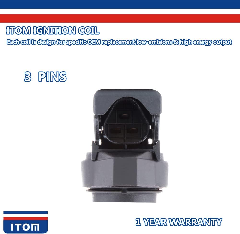 6PC Ignition Coil Pack of 2 F845456