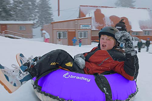2 Pack Inflatable Sledding Tubes with Heavy Duty Cover F490